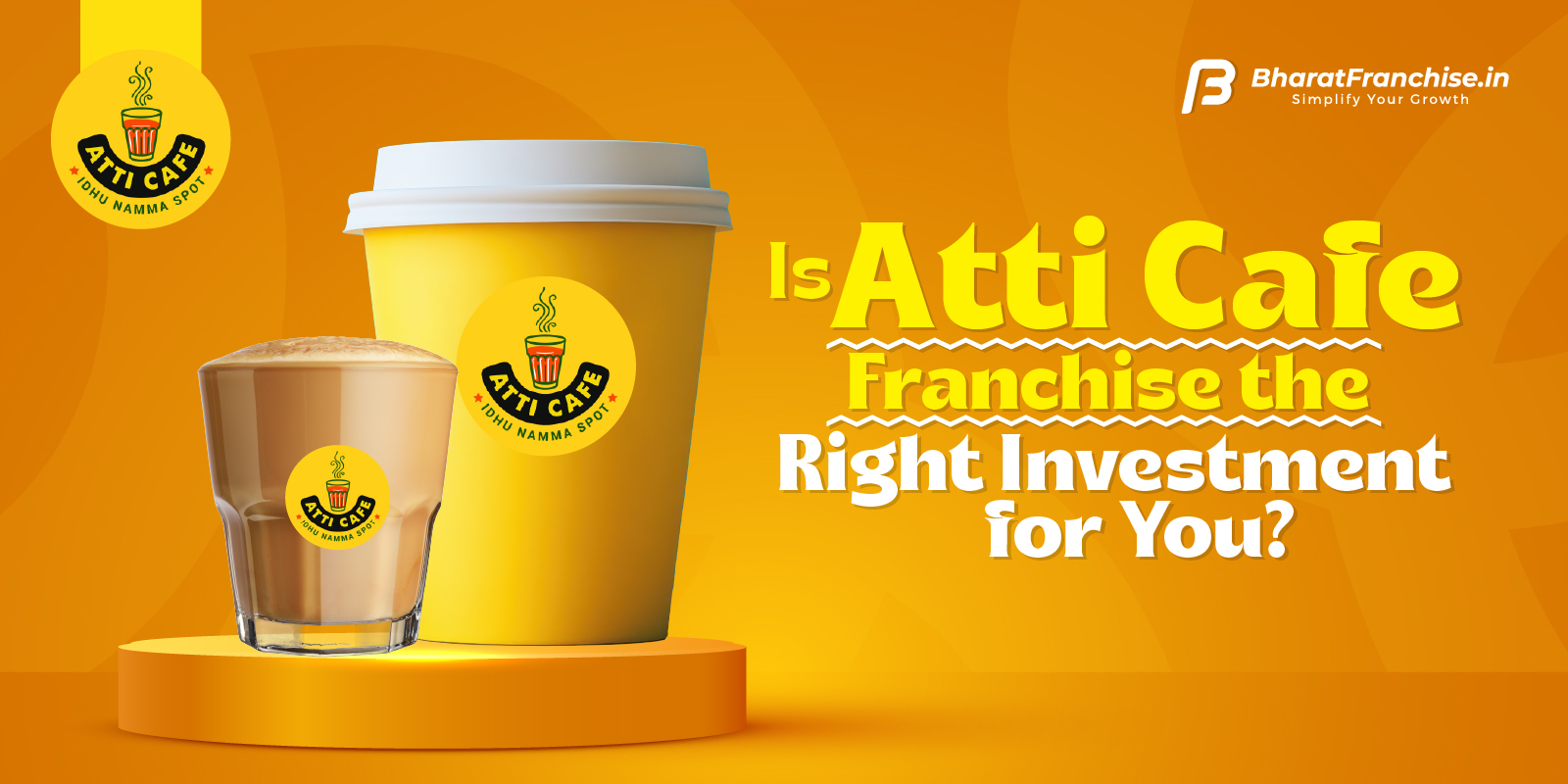 Atti Cafe Franchise Cost in Tamil Nadu