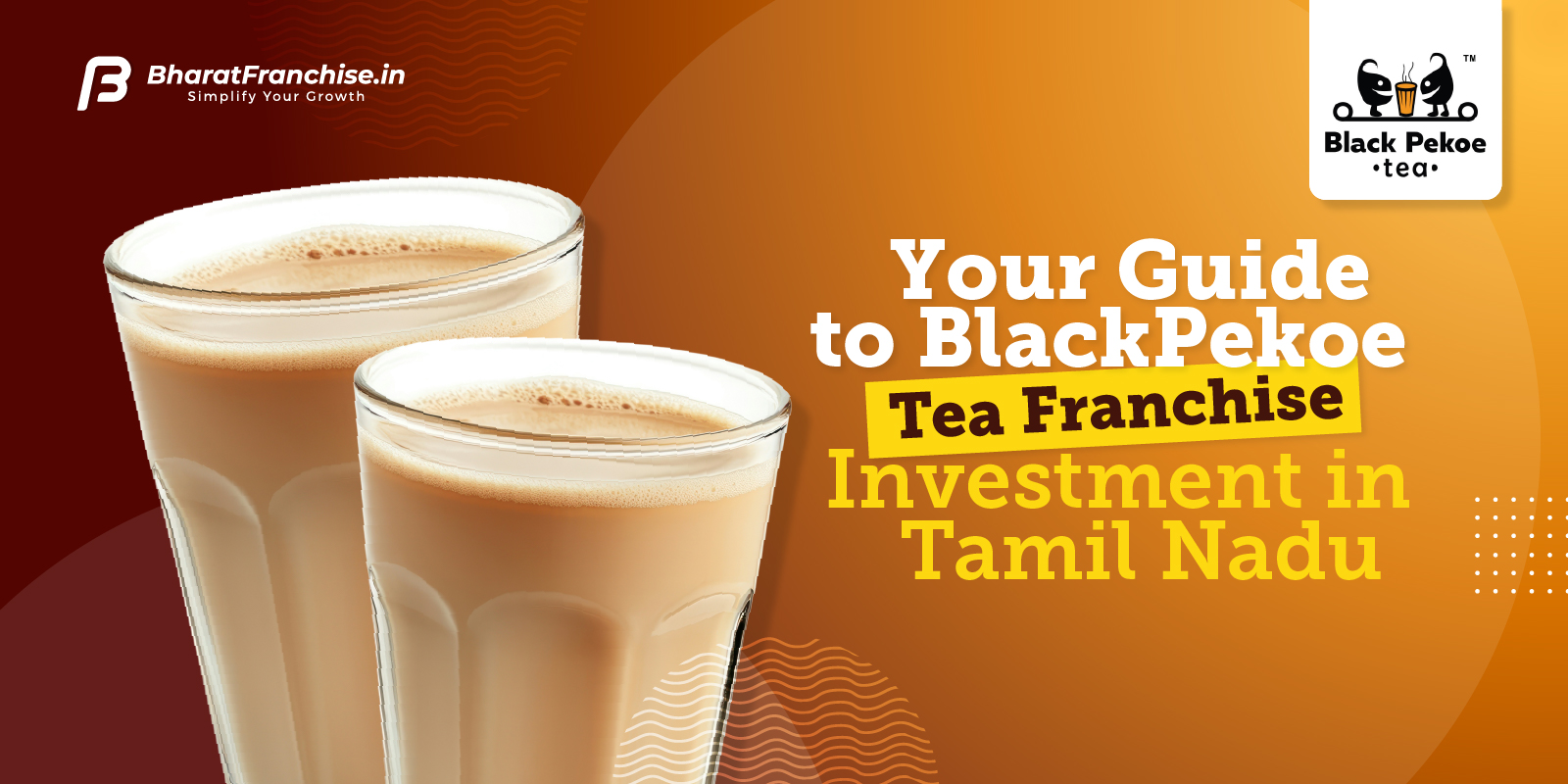 Black Pekoe Franchise Cost in Tamil Nadu