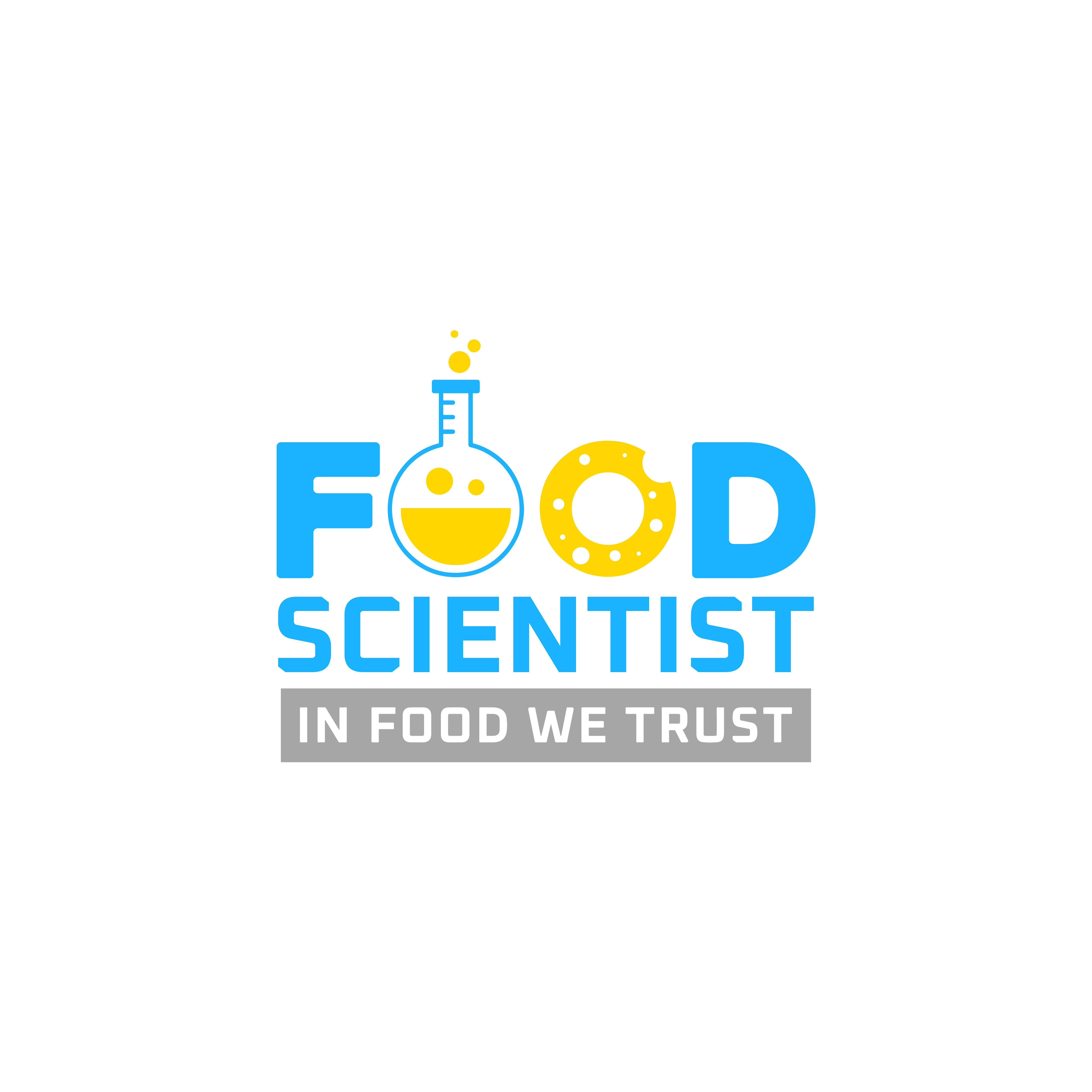 Food scientist logo